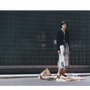 Model wearing the Ordinary Happiness Skirt with the HADES Greek Mythology Carrington Cardigan. 