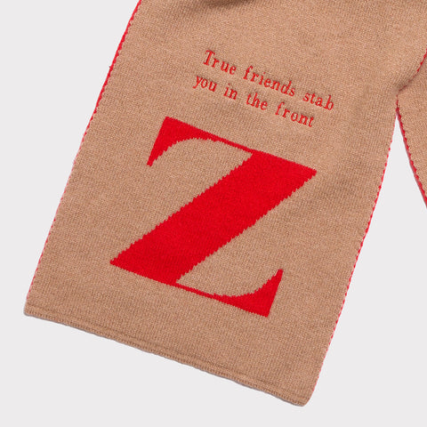 Alphabet Z Scarf