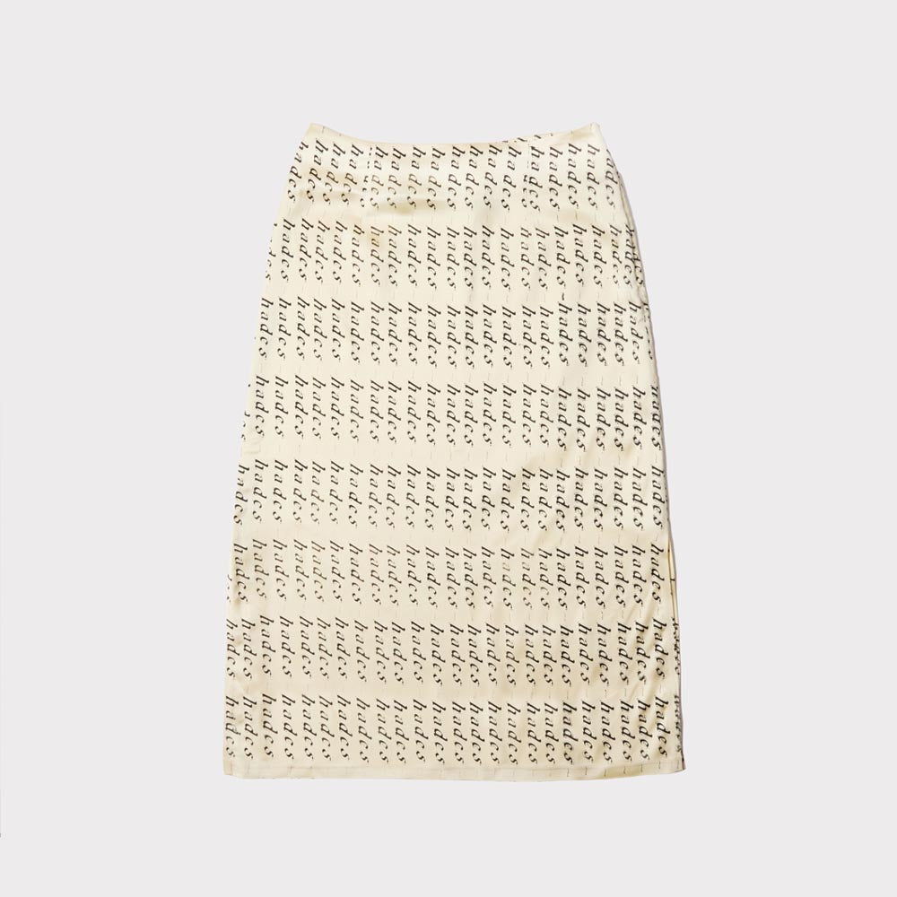 Flatshot of the HADES HADES HADES Skirt.