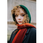 Person wearing HADES Autumn Hooded Scarf