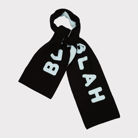 HADES Blah Blah Blah Scarf with Iggy Pop product photo tied