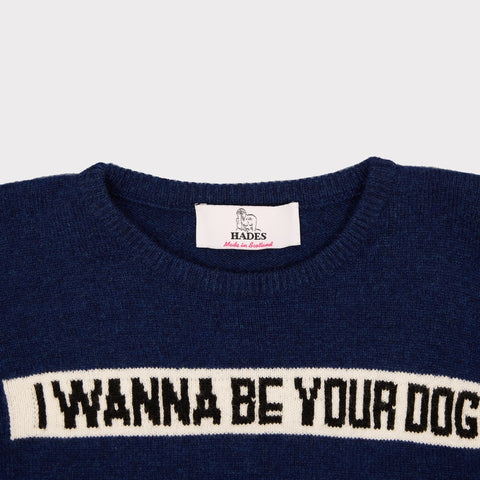 HADES I wanna be your dog Iggy Pop jumper neck label photo