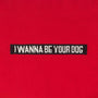 HADES x Iggy Pop Men's I wanna be your dog jumper slogan detail