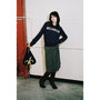 Womens model shot of the Iggy Pop 'I Wanna Be Your Dog' jumper