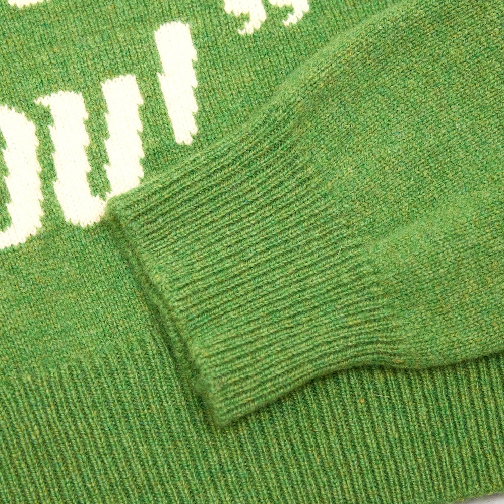 HADES "I'm Sick Of you!" Iggy Pop cropped jumper sleeve detail