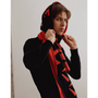 Detail shot of the Iggy & The Stooges scarf from the Iggy Pop collection
