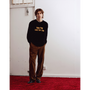 Mens model shot of the Iggy Pop 'Lust For Life' jumper