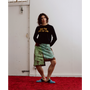 Womens model shot of Iggy Pop 'Lust For Life' jumper