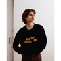 Mens model shot of the Iggy Pop 'Lust For Life' jumper