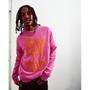 Mens model shot of the Iggy Pop unisex jumper