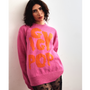 Womens model shot of the Iggy Pop unisex jumper