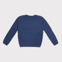Back image of the 'BLUE' knit from the Joni Mitchell Collection
