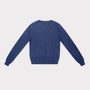 'BLUE' knit from the Joni Mitchell Collection, mens, back of product