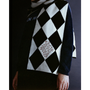 Model wearing the Joni Mitchell - Both Sides Now Scarf 