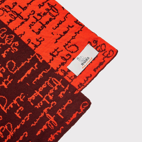 Detail image of the 'Both Sides Now (!966) scarf from the Joni Mitchell Collection