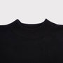 Neck detail of the Enough Said Knit from the Joni Mitchell Collection 