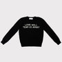 Joy Division 'Love will tear us apart' jumper