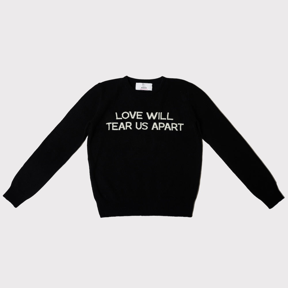 Joy Division 'Love will tear us apart' jumper