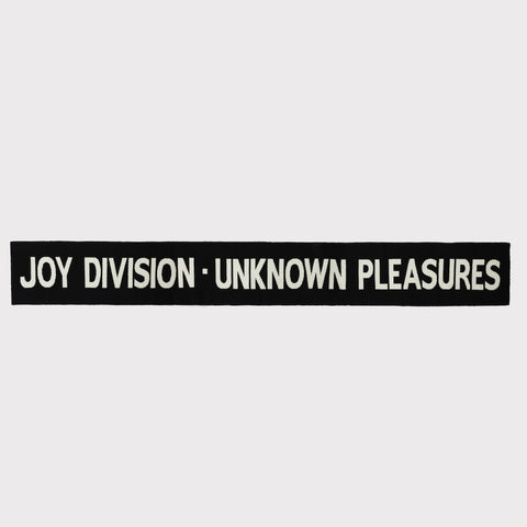 Joy Division Unknown Pleasure Scarf