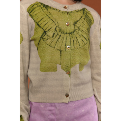 HADES Bodice Cardigan Model Wearing