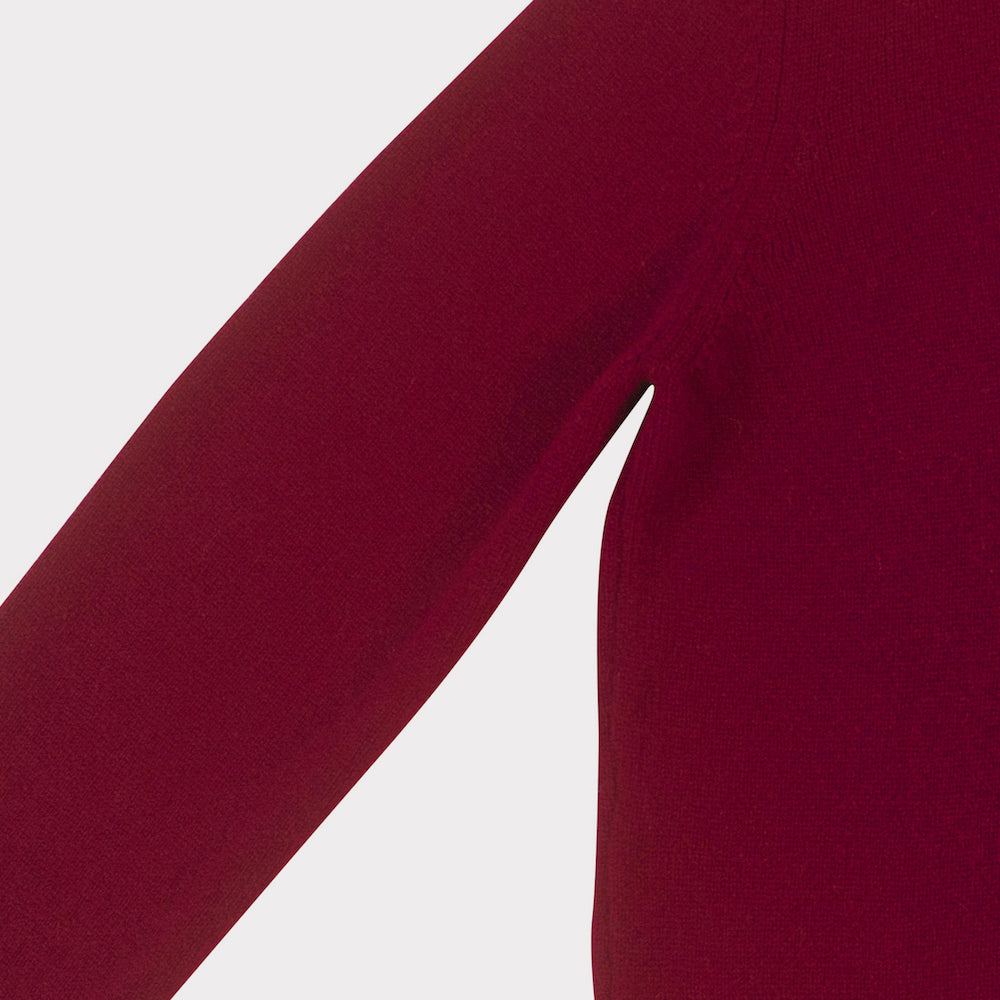 The Sabi Knit | Blood Red