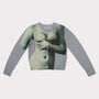 HADES Aphrodite Cardigan printed with the body of Aphrodite