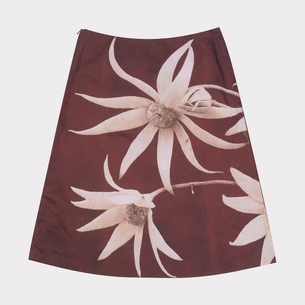 Back image of the Hanakotoba Skirt