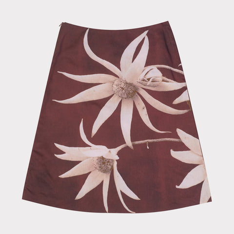 Back image of the Hanakotoba Skirt