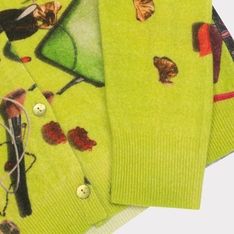 Handbag Cardigan sleeve detail image