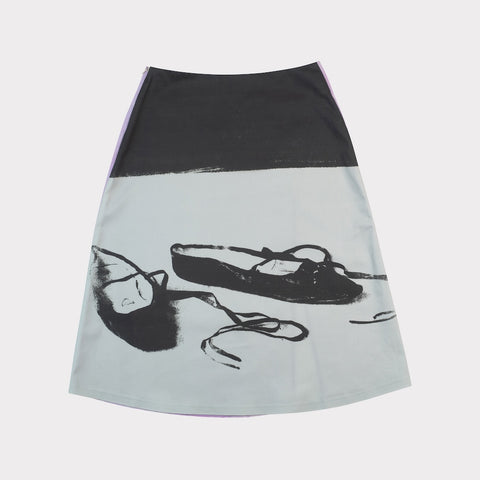 Back shot of the Nothingness skirt