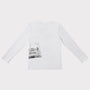 Back flatshot of the HADES News top.