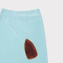 Detail shot of The Iron Burn Skirt from the I Love You* collection 