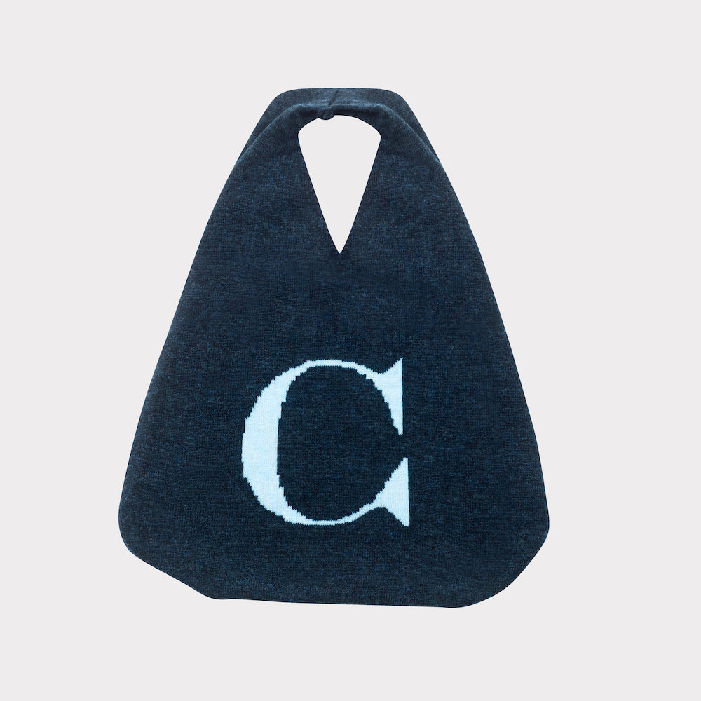 HADES Wool Letter C Bag Front