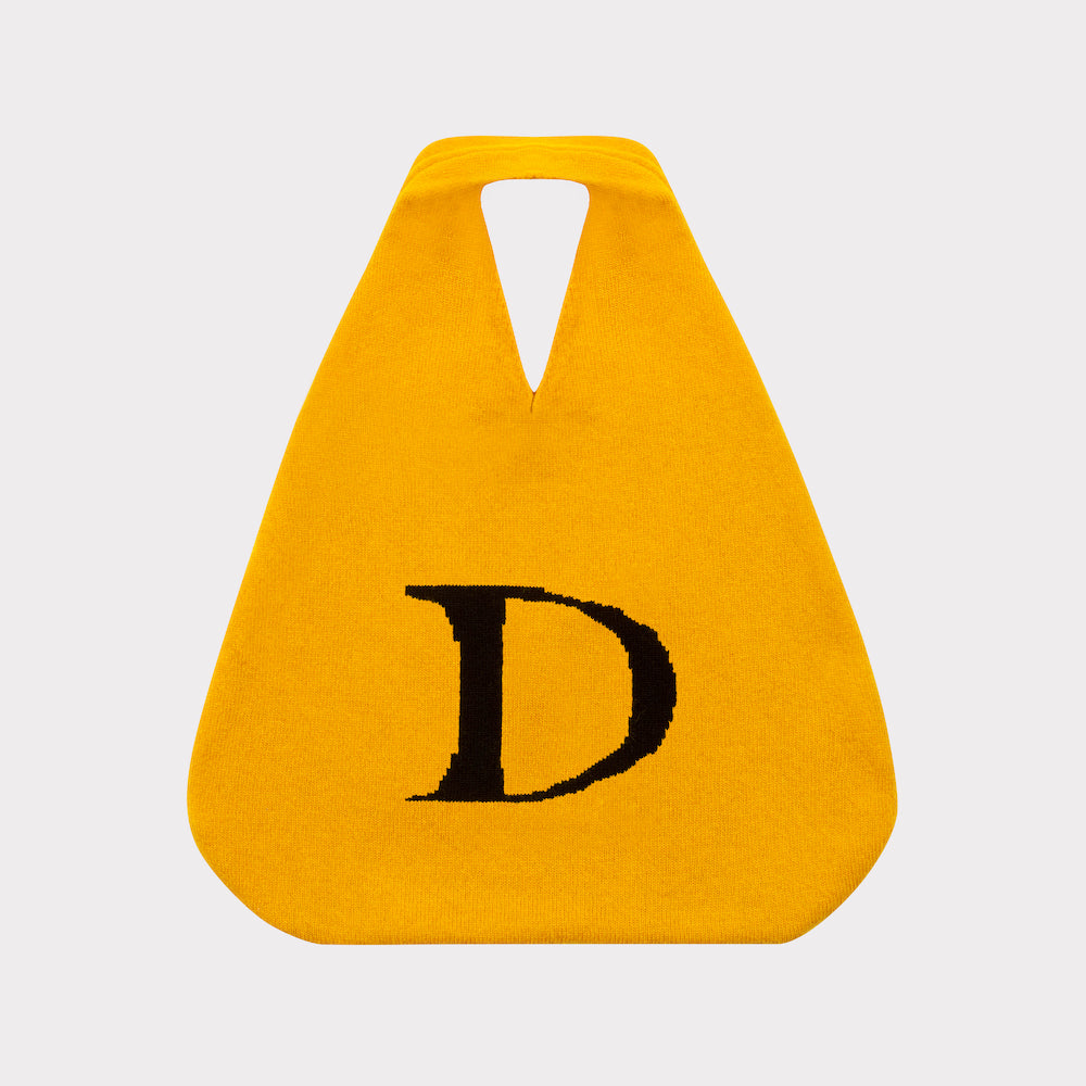 HADES Wool Letter D Bag Front