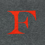 HADES Wool Letter F Bag Close Up