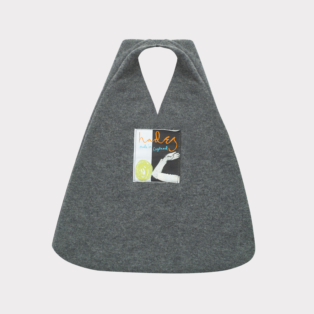 HADES Wool Letter M Bag Back