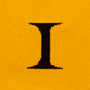 HADES Wool Letter I Bag Close Up