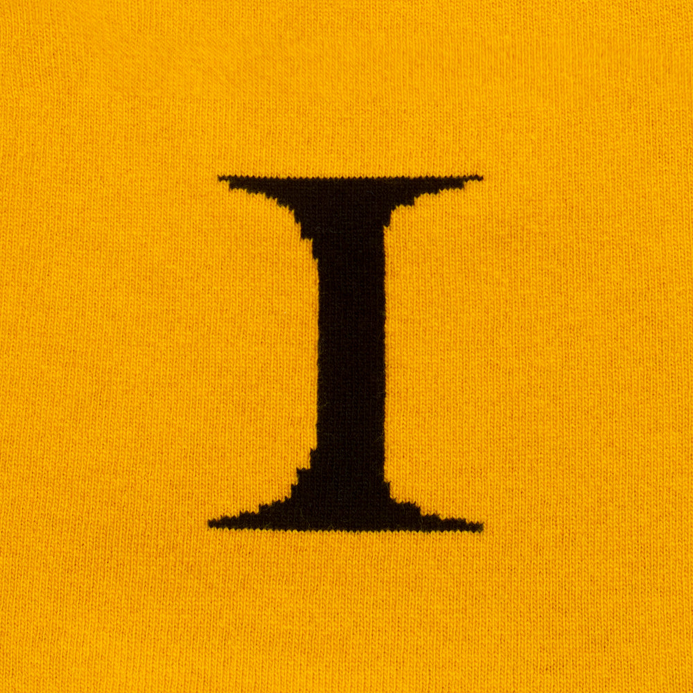 HADES Wool Letter I Bag Close Up