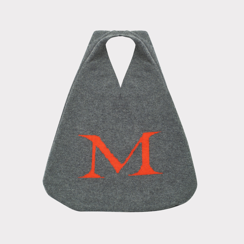 HADES Wool Letter M Bag Front