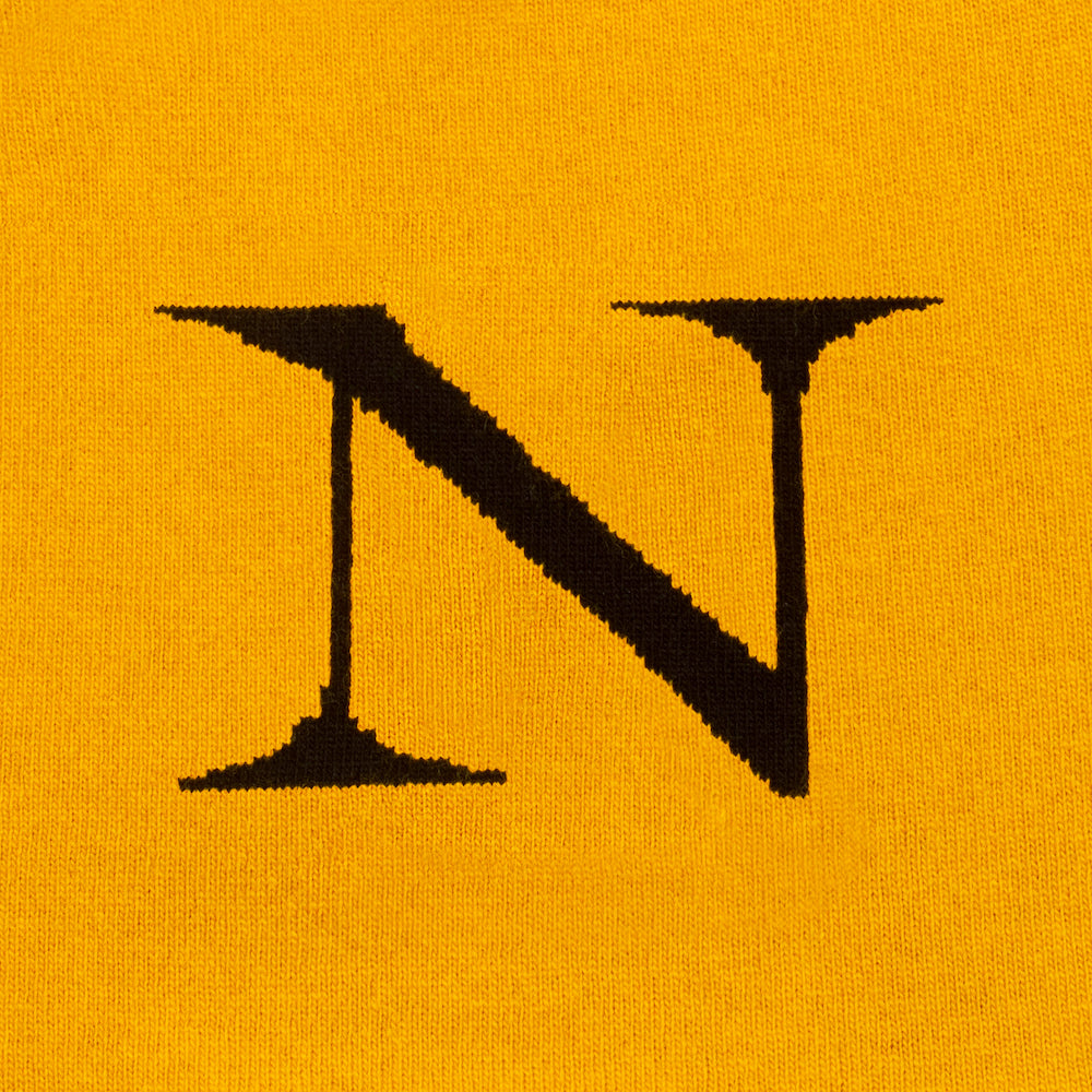 HADES Wool Letter N Bag Close Up