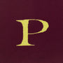 HADES Wool letter P Bag Close Up