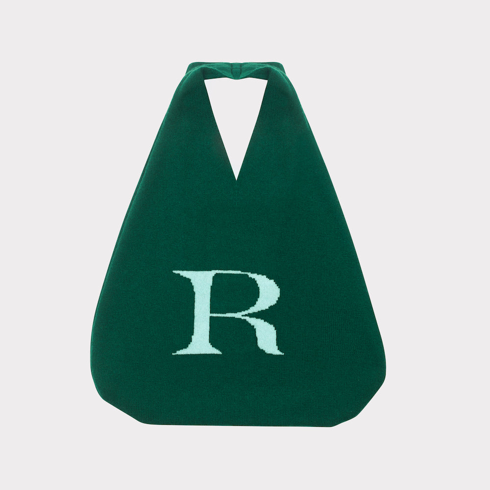 HADES Wool Letter R Bag Front