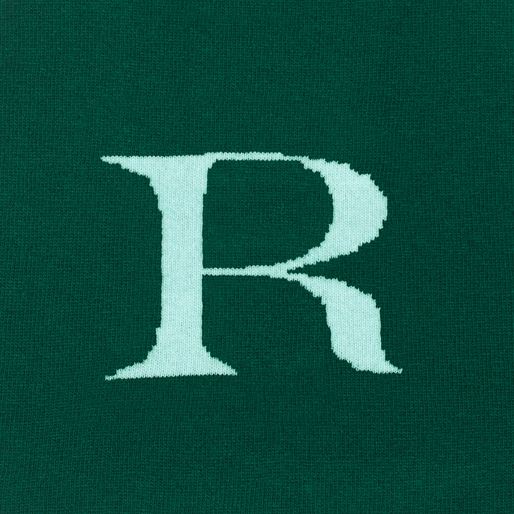 HADES Wool Letter R Bag Close Up
