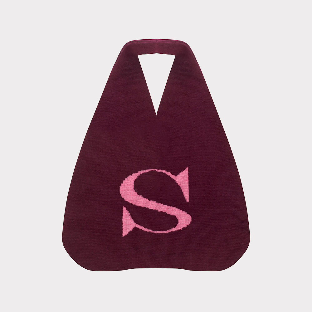 HADES Wool Letter S Bag Front