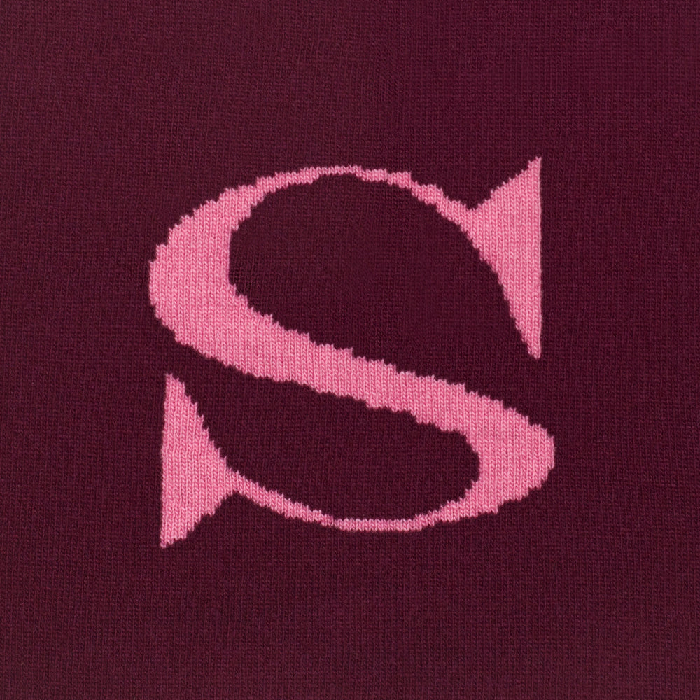 HADES Wool Letter S Bag Close Up
