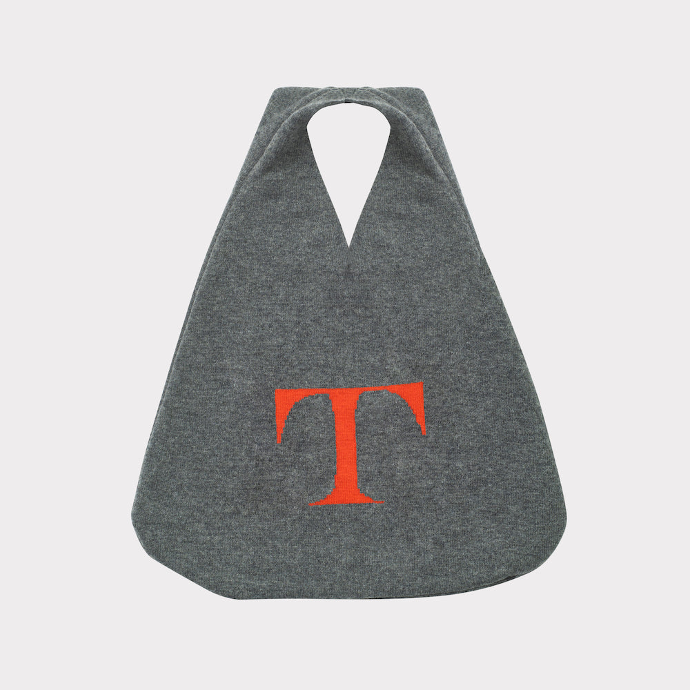 HADES Wool Letter T Bag Front