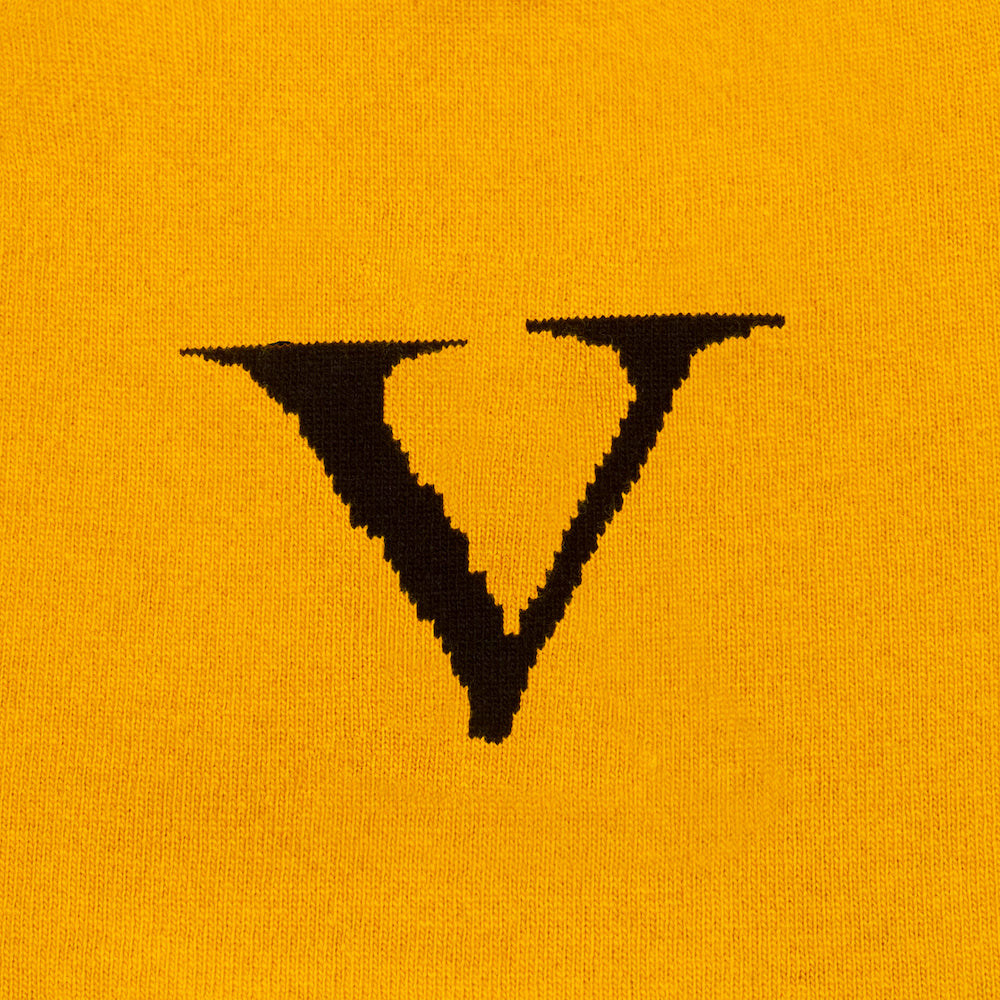 HADES Wool letter V Bag Close Up