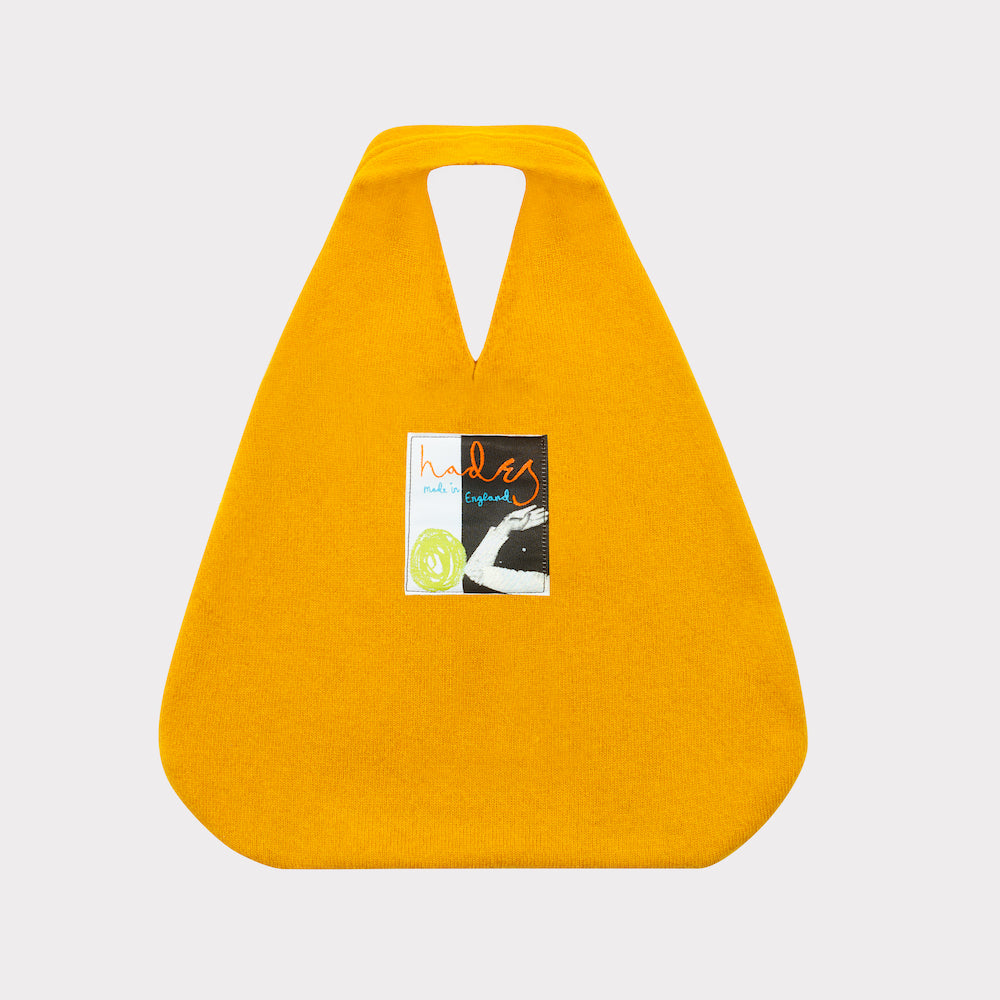 HADES Wool Letter D Bag Back