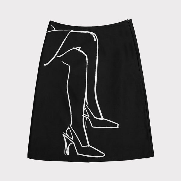 Tilda Swinton x HADES Female Perversion skirt front 