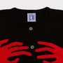 Tilda Swinton x HADES Mother cardigan detail